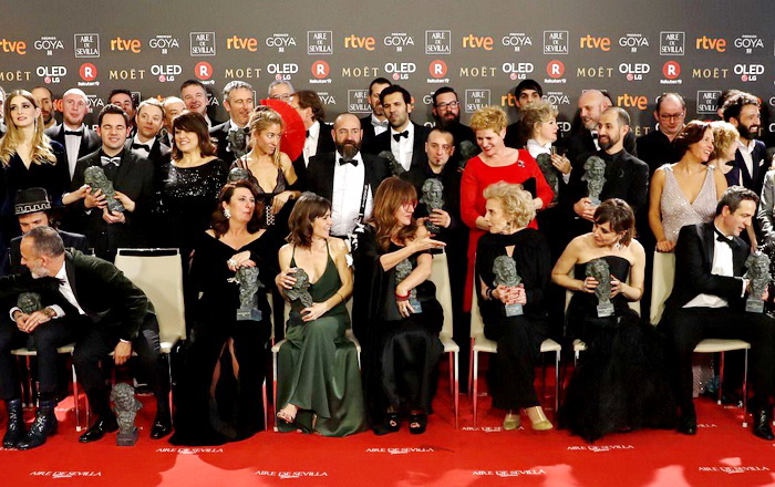 В Мадриде состоялось вручение 32-й кинопремии «Гойя»