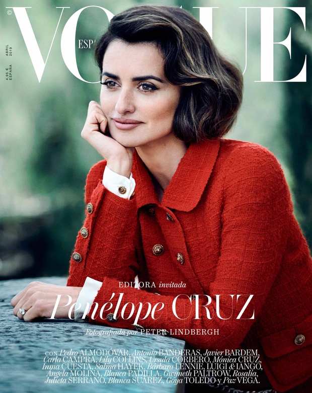 Пенелопа Крус снялась для испанского глянцевого журнала Vogue
